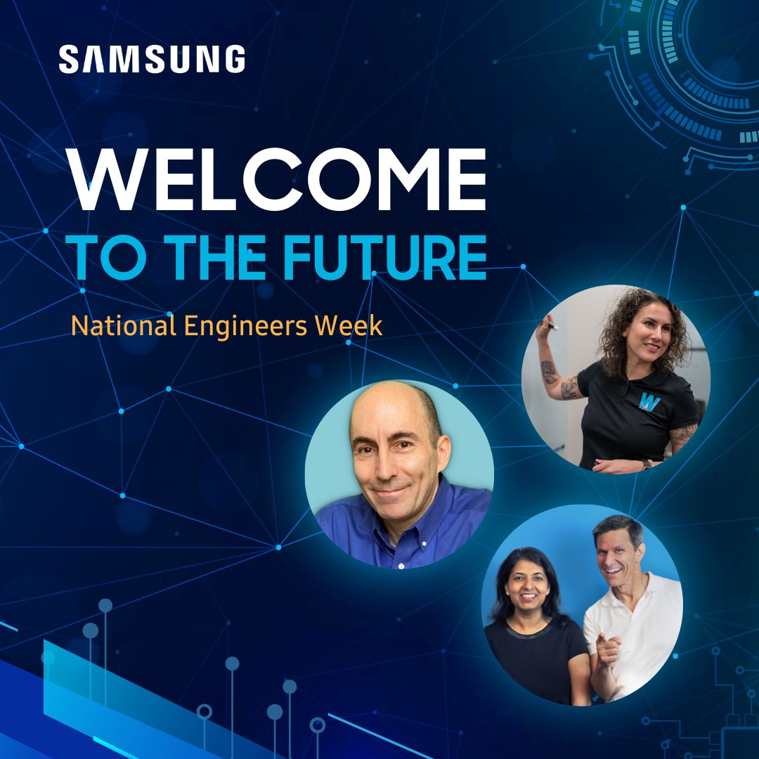 SamsungAustin's tweet photo. Happy Engineers Week #Eweek2024!

From electrical engineers ⚡ to chemical engineers 🧪, our engineers drive innovation and are instrumental in creating the semiconductor solutions that power the 🌎.

 #WelcometotheFuture https://t.co/5IqdwSwIJN