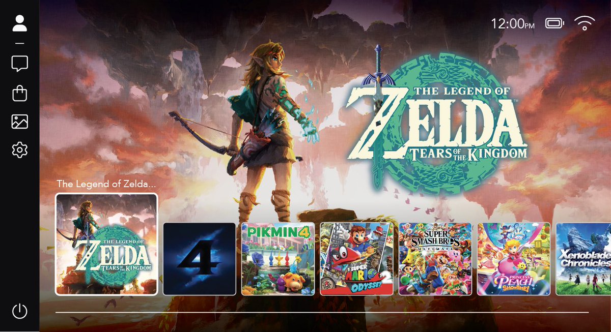 OffBrandSamm's tweet photo. Quickly mocked up a #Switch2 home menu for @thechosenone924 & @Fascurreyn’s new #BunchaJokahs discussion… nothing crazy, just a little backdrop for each game…
Please give us a #NintendoDirect soon… please Nintendo 😭 https://t.co/vOEyULeiYr