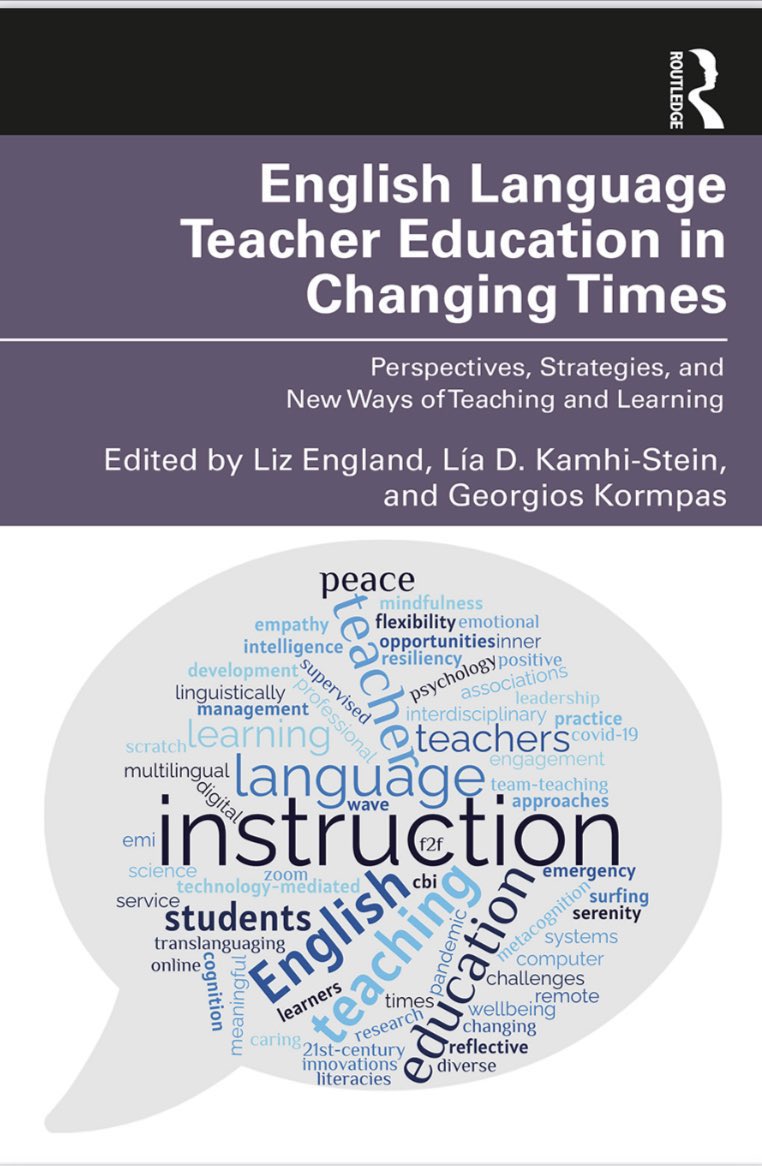 alseghayer's tweet photo. كتاب English Language Teacher Education in Changing Times 
أحد الكتب التي صدرت حديثا وتتناول التحديات المستجدة في مجال تعليم اللغة الإنجليزية. https://t.co/uuDKy0pMkv