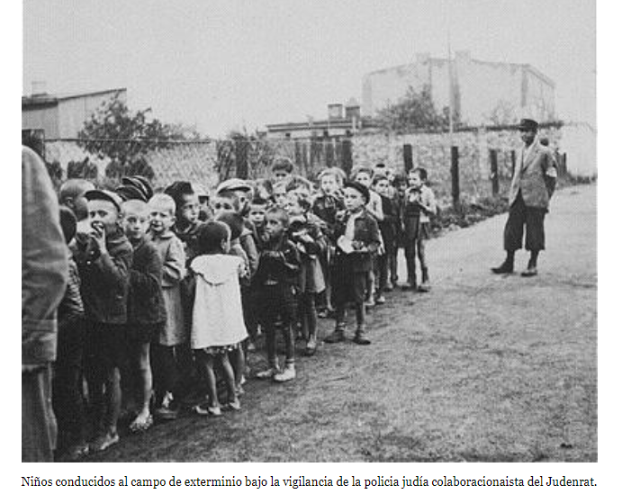 Ylainoa's tweet image. Los Jüdische Gheto-Polizei (Servicio de Orden Judío dirigida por sionistas), llamada por los judíos Policía Judía, eran unidades de policía organizadas en los guetos por el Judenrat en colaboración con las SS. Además de guetos también controlaban los campos de concentración.
