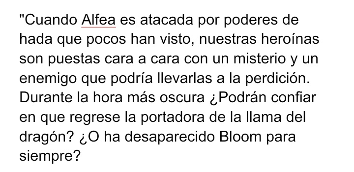 Fate: The Winx Saga Argentina🧚♀️🇦🇷 tweet media