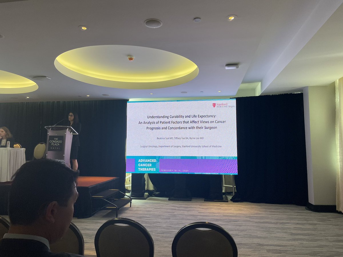 Beatrice Sun (@beatricesunmd) on Twitter photo Thank you <a href="/SocSurgOnc/">Society of Surgical Oncology</a> and <a href="/acpmpresearch/">Appendix Cancer PMP Research Foundation</a> for the opportunity to share a work that has been such a personal endeavor of my last 2 years. No topic is untouchable when you have the right mentor who supports you and lets you run free! <a href="/DrByrneLee/">Byrne Lee</a>
#ACT2024 <a href="/StanfordSurgery/">Stanford Surgery</a> <a href="/OpNotes/">SUSurgeryResidency</a> Thank you <a href="/SocSurgOnc/">Society of Surgical Oncology</a> and <a href="/acpmpresearch/">Appendix Cancer PMP Research Foundation</a> for the opportunity to share a work that has been such a personal endeavor of my last 2 years. No topic is untouchable when you have the right mentor who supports you and lets you run free! <a href="/DrByrneLee/">Byrne Lee</a>
#ACT2024 <a href="/StanfordSurgery/">Stanford Surgery</a> <a href="/OpNotes/">SUSurgeryResidency</a>