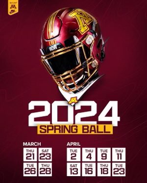 Thank you for the invite! @GopherFootball