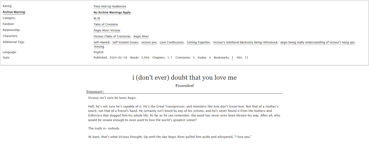 Artpharos's tweet photo. Posted this earlier but I have written a ~3k word Viae fic that has kinda run away from me again🫠
i long for the day when i sit down and say 'i'll just write a warm up' maybe it'll just be a warm up
https://t.co/ObXrUhLgLj
#TalesofCrestoria #Viae https://t.co/E76500zVo7