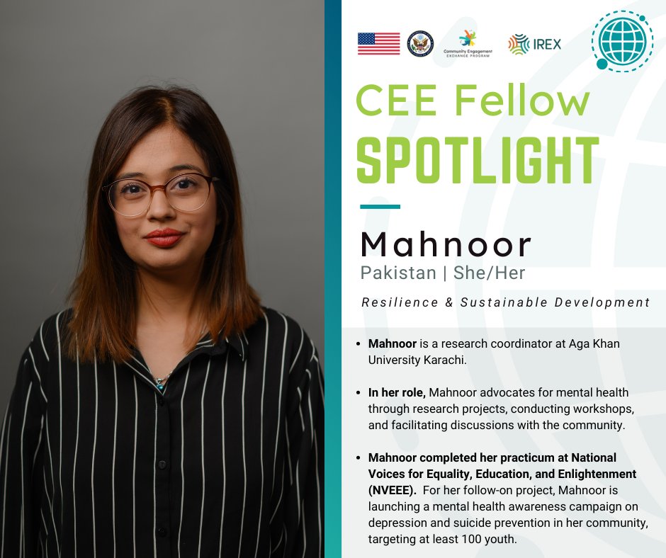 Community Engagement Exchange Program on X: After six months of dedicated  work, the 2023 CEE Fellows submitted their final reports for their  Community Engagement Projects! Get to know three more of our