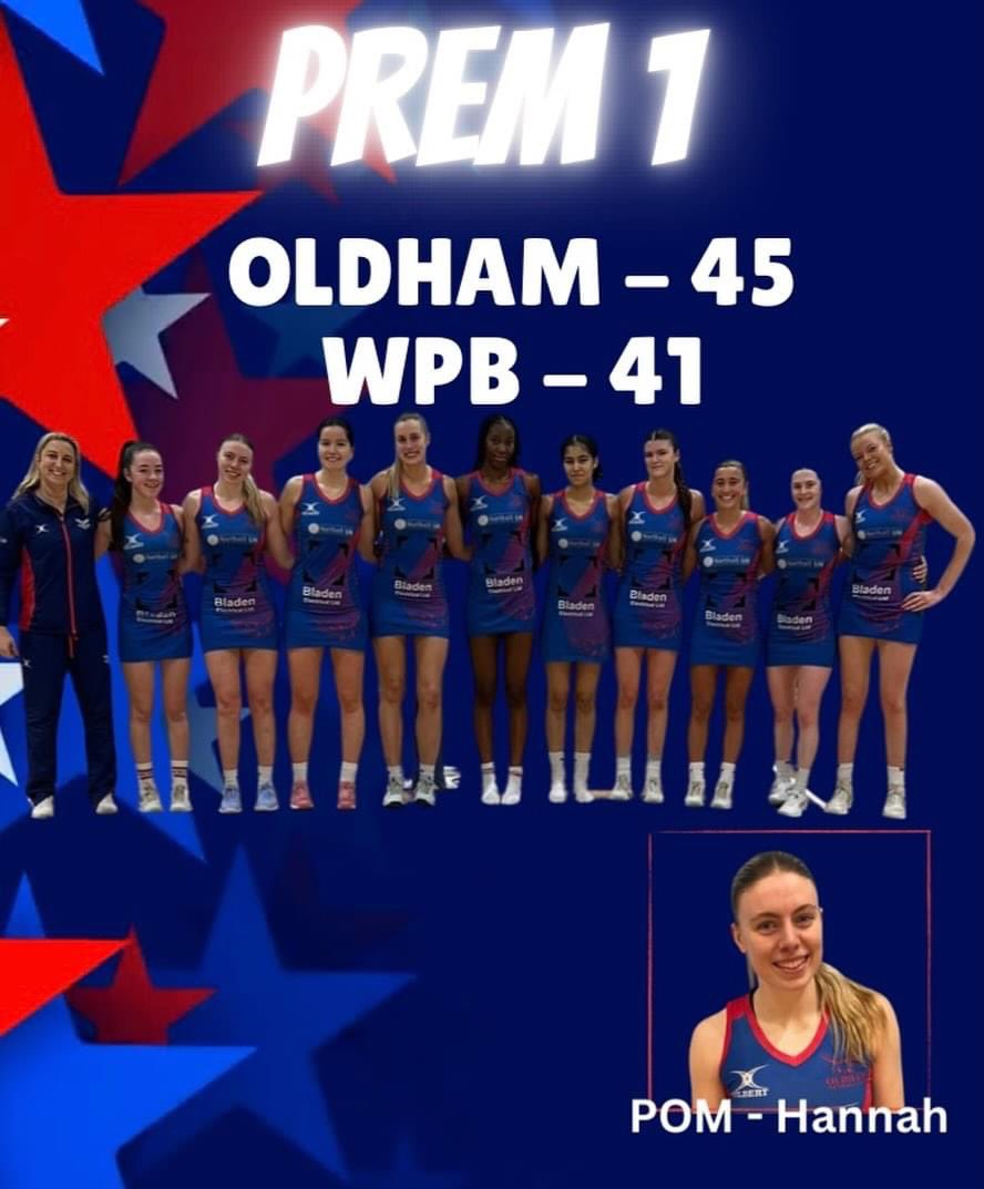 Oldham Netball Club tweet media
