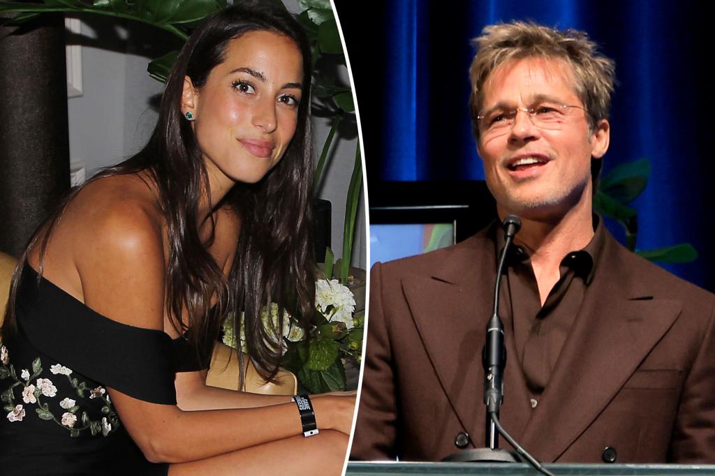 Page Six on X: Brad Pitt 'found his spark again' with girlfriend Ines de  Ramon: 'Couldn't be happier'    / X