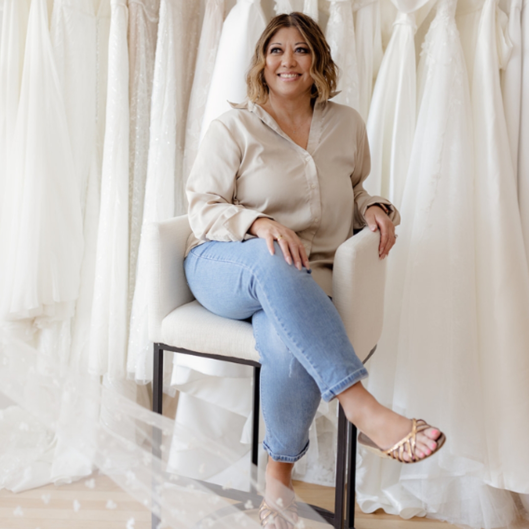 Meet Earleen Garbe, the heart and soul behind Revelle Bridal in Westboro Village! Dedicated to the brides' journey, Earleen curates exclusive contemporary wedding gowns, making Revelle Bridal a destination for brides across cities. Let's celebrate Earleen! #WomenInWestboro