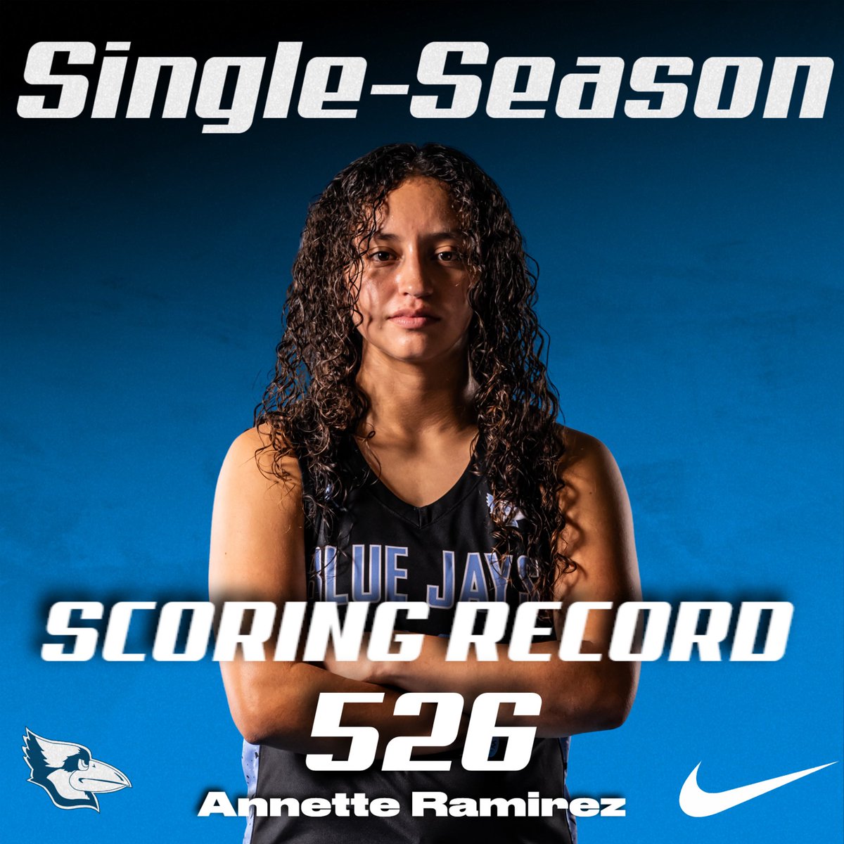 WC_BlueJays's tweet photo. Huge congratulations to  @aramirez_11 for breaking  the single season scoring record with a phenomenal 526 points! https://t.co/o05xLjqI0U