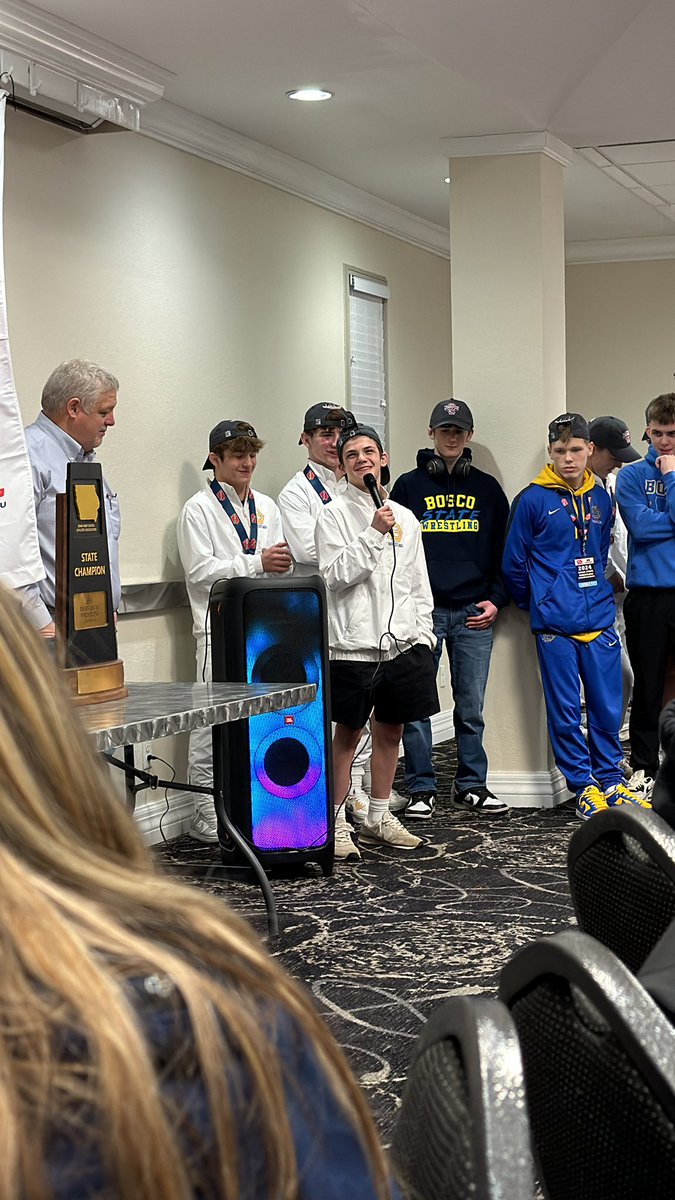 allysonschwab's tweet image. “Are you sad he got 2nd place?”- Lennon 

“No, I’m sad he’s sad.” 

Weddings and funerals. Most of you have read my post from the past 3 years each time the state tournament rolls around. It even popped up on my memories last night from posting it 1 year ago to the date. Oh man I…