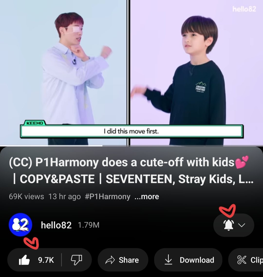 qtseoks's tweet photo. @hello82official @P1H_official my favourite part of the video is the segment with keeho teaching eden the dance he didn’t quite get himself because it was just too funny 

🔗 https://t.co/HlHd19bOXT…

#COPYnPASTE_P1Harmony #P1Harmonyxhello82 #P1Harmony #hello82 @hello82official https://t.co/sibSJRqsz2