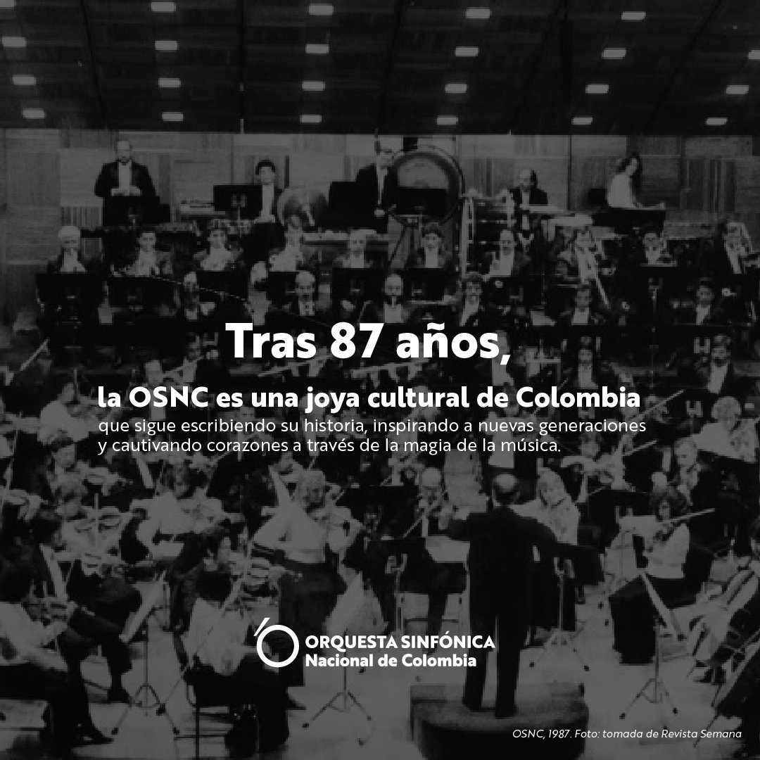 SinfonicaCol's tweet image. ¡Viaja en el tiempo con nosotros y descubre el nacimiento de la #OrquestaDeLosColombianos!

 🎻 ¿Cuál es el concierto más antiguo de la Orquesta que recuerdas? Cuéntanos en los comentarios. 🌟

#OSNC #ConTodaYConTodos #ExpediciónColombiaMusical #ConTodaLaPasión #ElPaísDeLaBelleza
