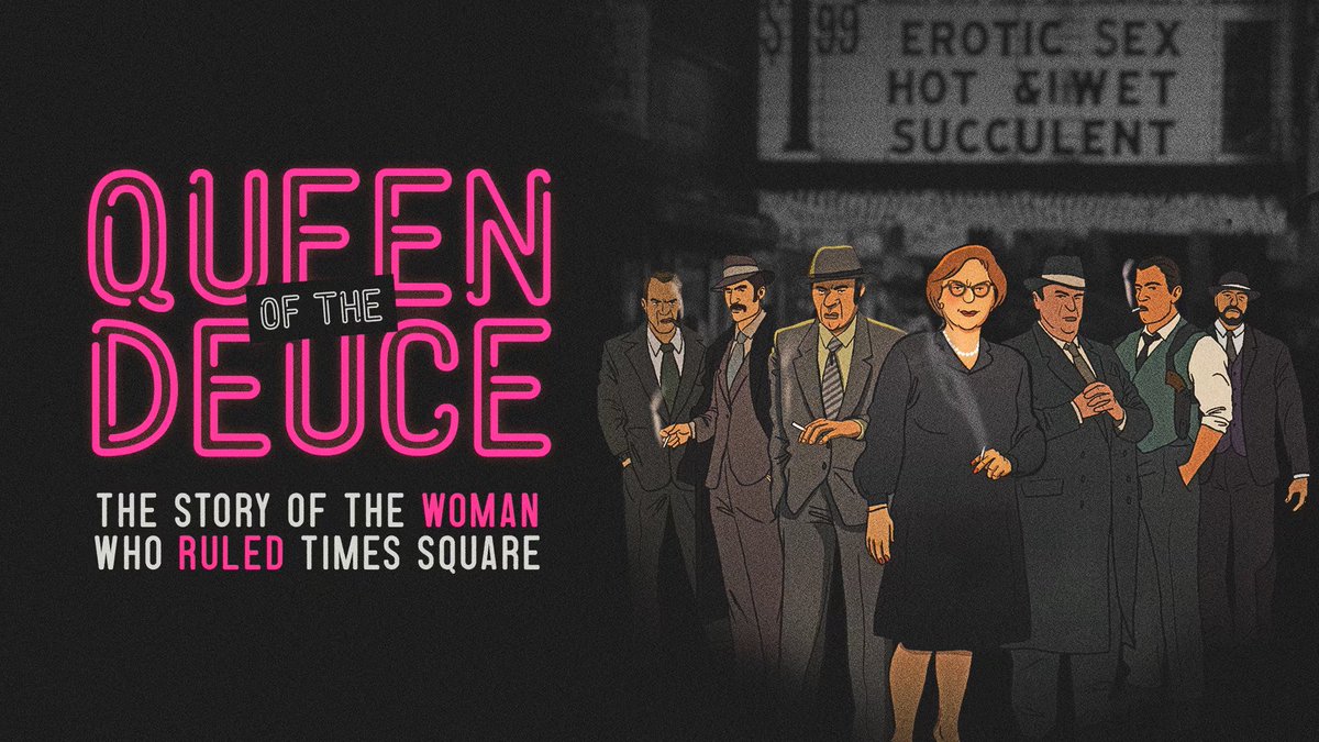 OutonFilm's tweet photo. Don't miss @OutOnFilm's presentation at the @AtlJewishFilm showing of "Queen of the Deuce" about the lesbian grandmother who built a porn cinema empire in New York City! #AJFF

This Fri, Feb 23rd at 12 noon at @PlazaAtlanta on Ponce.

Tickets &amp; Trailer: https://t.co/9CX2Elzyxn https://t.co/zVZFcrT81f