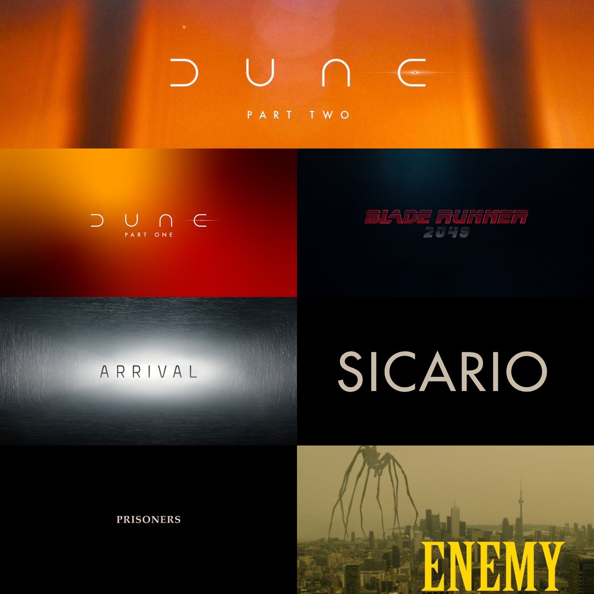 You are now looking at one of the greatest runs by any director in the history of Cinema. Over the course of the last 11 years &amp; 7 Films, Denis Villeneuve has cemented himself as one of the best directors of his generation &amp; perhaps one of the greatest directors in the history of
