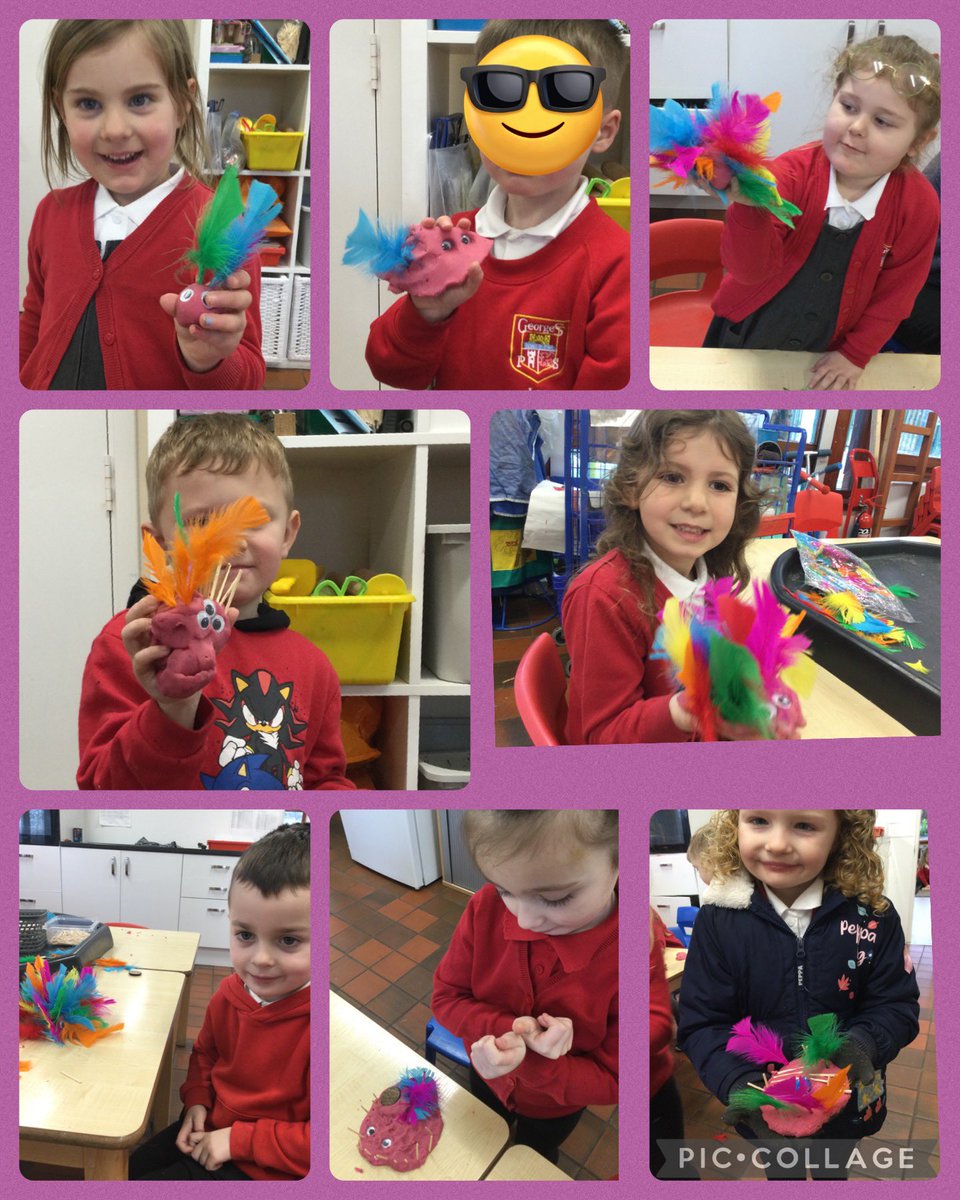 We’re looking forward to seeing everyone after the half term break. There are so many adventures to come, but here are some highlights from the past half term, starting with Story Dough! We have made rockets, aliens, racing cars, slime cake, and desert island beasties!