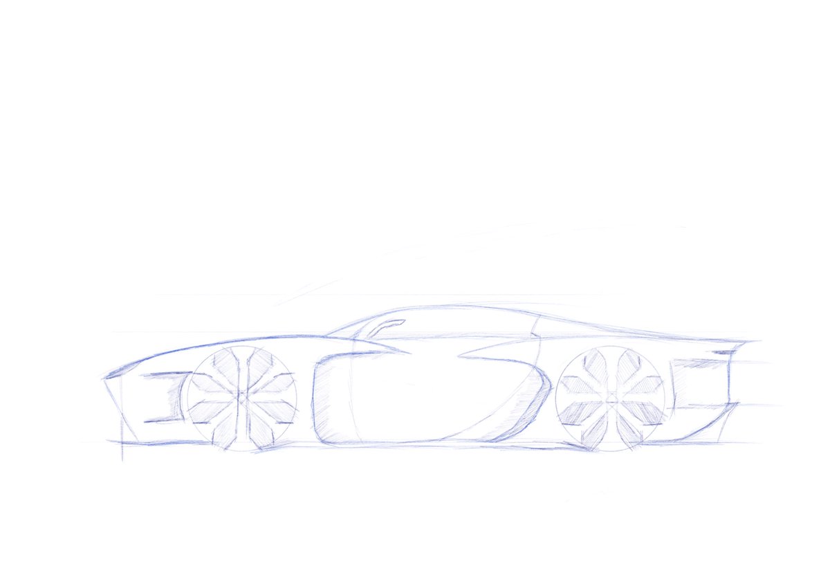 RaghavLessera's tweet image. The sketch I made and it’s ai generated image 🌚