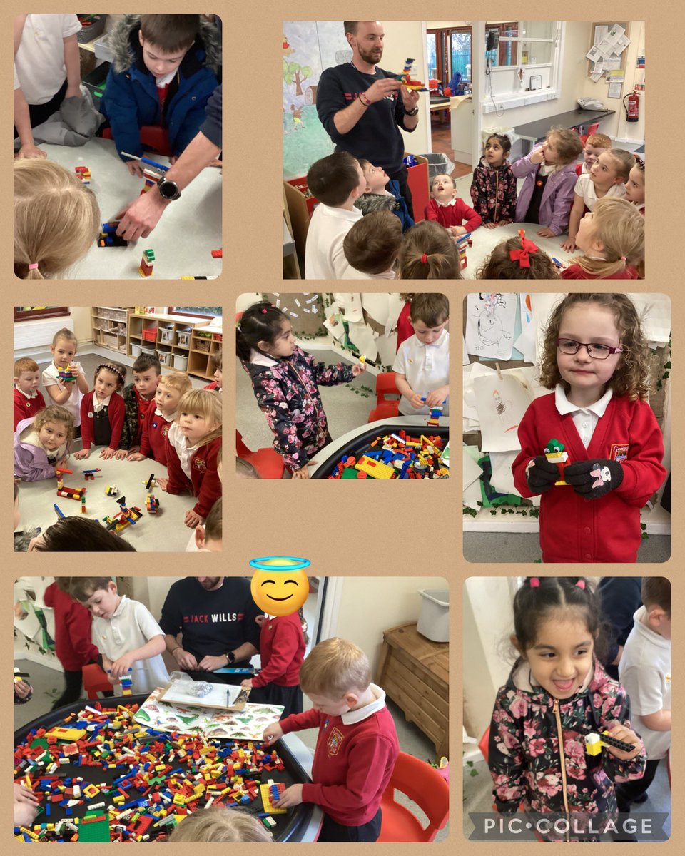 Thinking about Dinosaurs has led to lots of model making. Firstly, we learnt about fossils and made some of our own out of clay (along with some pretty funky colours). There was also a lovely opportunity to make dinosaurs out of Lego with Mr Rees.