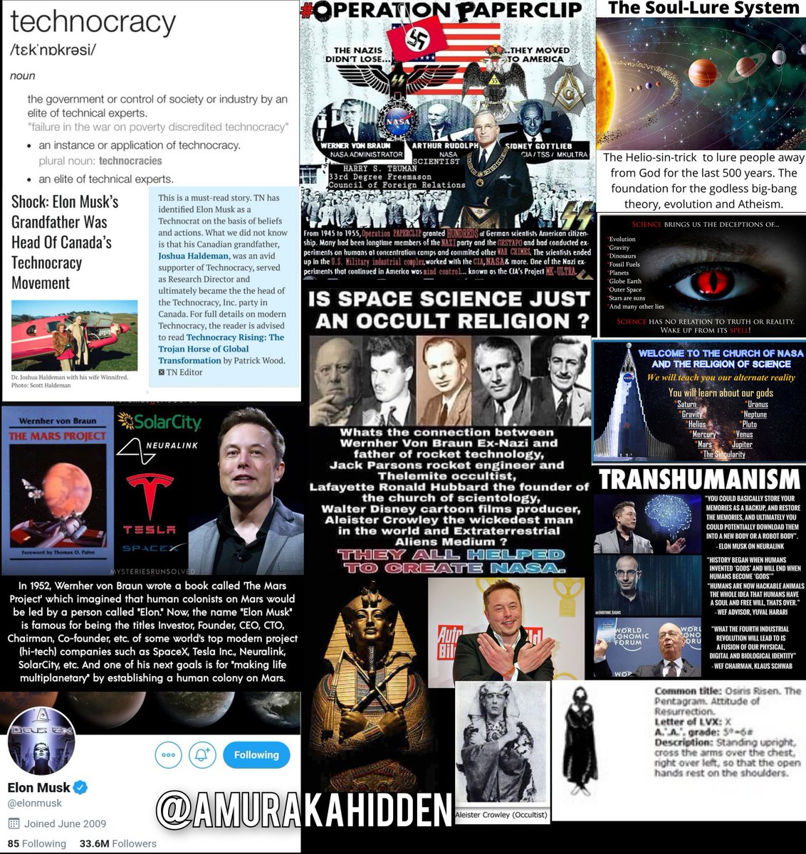 The Occult Origins of the "UFO Community"🧵 Unidentified Aerial ...