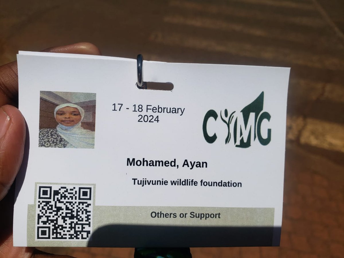_TWF_23's tweet photo. We are glad to have been represented at the GYEA 2024 by Ms. Ayan.
It featured sessions on Ocean, Plastics, Science Policy, Children, Environmental Human Rights, Multilateral Environmental Agreements and more!
#gyea #environment #climate #wildlife #youngconservationists #kenya https://t.co/sN2eM91oVQ