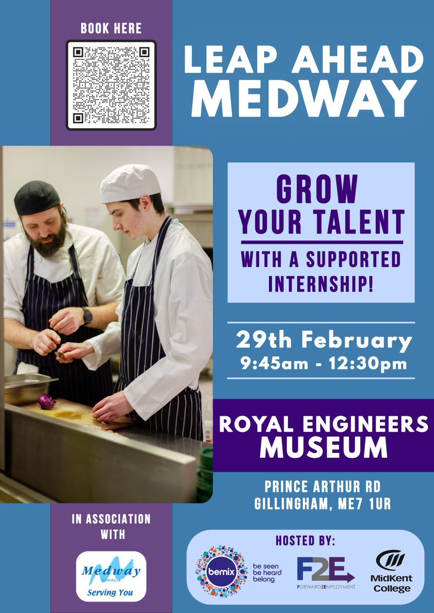 bemixUK's tweet photo. 🚨 KENT BUSINESSES - Employers are recruiting loyal, dedicated and reliable employees, who make meaningful contributions to their business - you could too!

📆 Thursday 29 February 2024
⌚ 09:45 - 12:30
📍 @REMuseum 

Spaces are limited ⬇️
https://t.co/hnTNDicY3g #LeapForward2024 https://t.co/V1UlDhkeBj