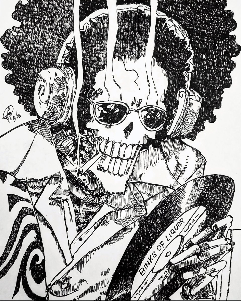 strawhats's tweet photo. Brook https://t.co/fcCefVCU03