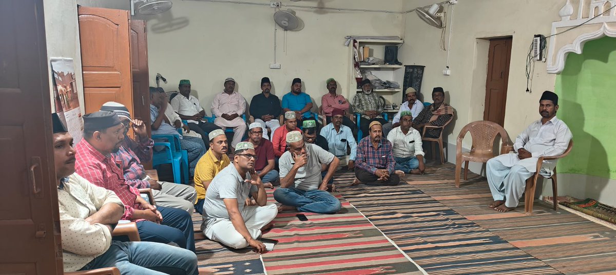 SolemanAhemad's tweet photo. On behalf of Majlis #Ansharullah, Tarbiyati Ejlas was held today at Khurda Masjid.#Odisha
#Ahmaddiya #Muslim JAMA'AT Khurda https://t.co/2wqaw9nXCK