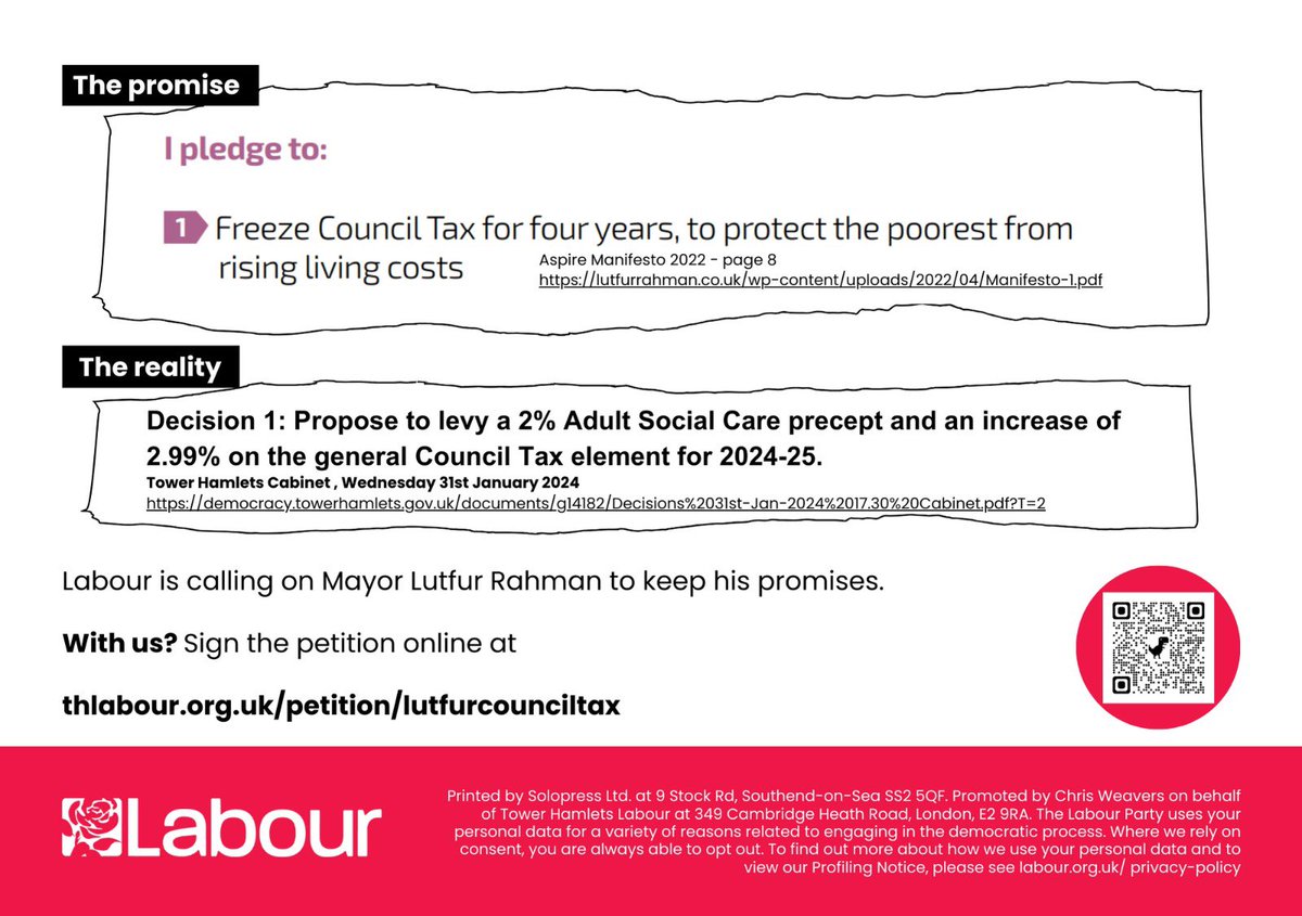 Sunday lunch time #labourdoorstep in St. Dunstan’s Ward. Picked up case work &amp; spoke with residents about local issues such as Lutfur Rahman’s broken promise of 4 year Council Tax freeze. Thank you to <a href="/_mohammedrob/">Mohammed Rob</a> &amp; Ken Murphy for organising. Grateful to everyone who came.