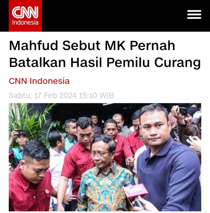 Bisa didiskualifikasi dan pemilu ulang