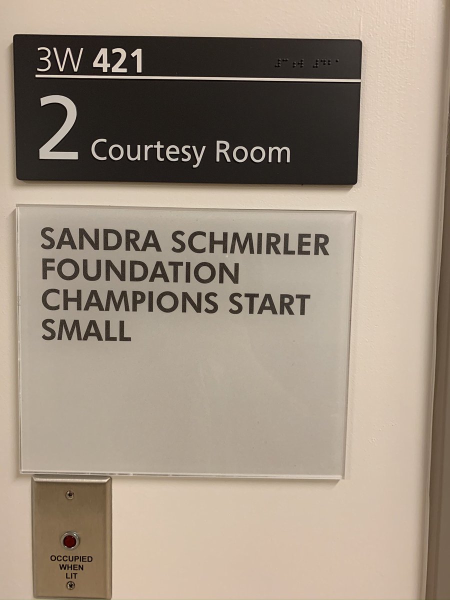 Consider donating to @SandraSchmirler for their telethon today! They were such an important help when Zoey was born and in the NICU ❤️ We got a free room at the hospital, a room donated by the foundation, so I could be at the hospital 24/7 for my little one.