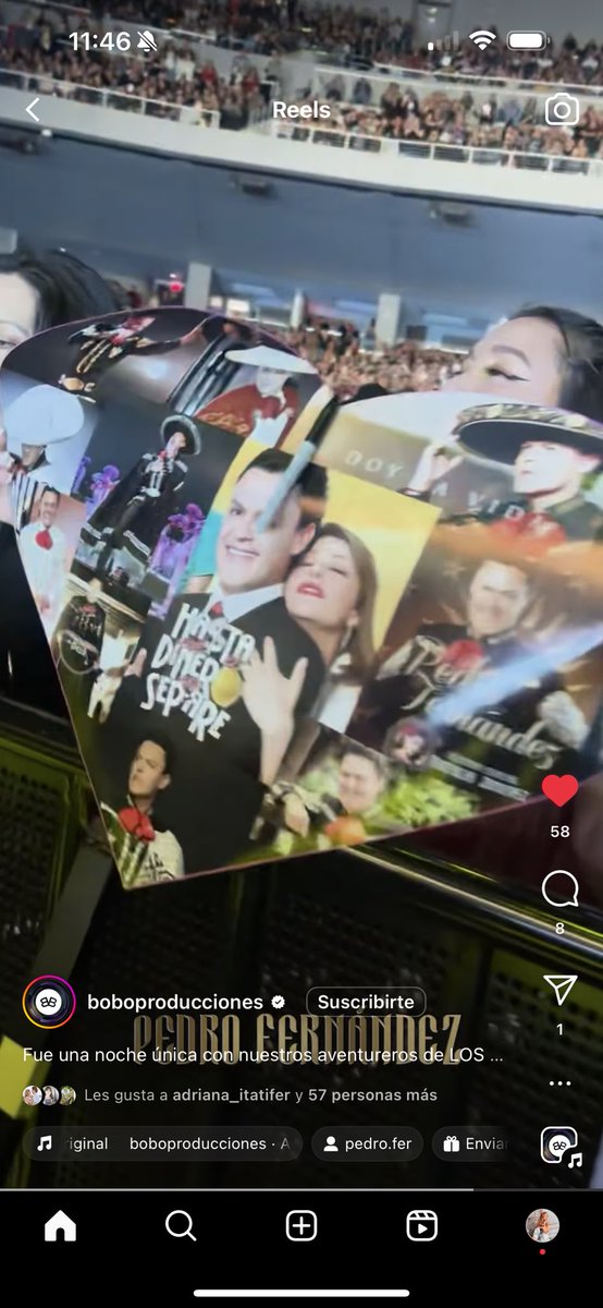 Yo próximamente en un concierto de Pedrin 🤭😎 <a href="/pedro_fer/">Pedro Fernández</a> mira que bonito detalle 🥰