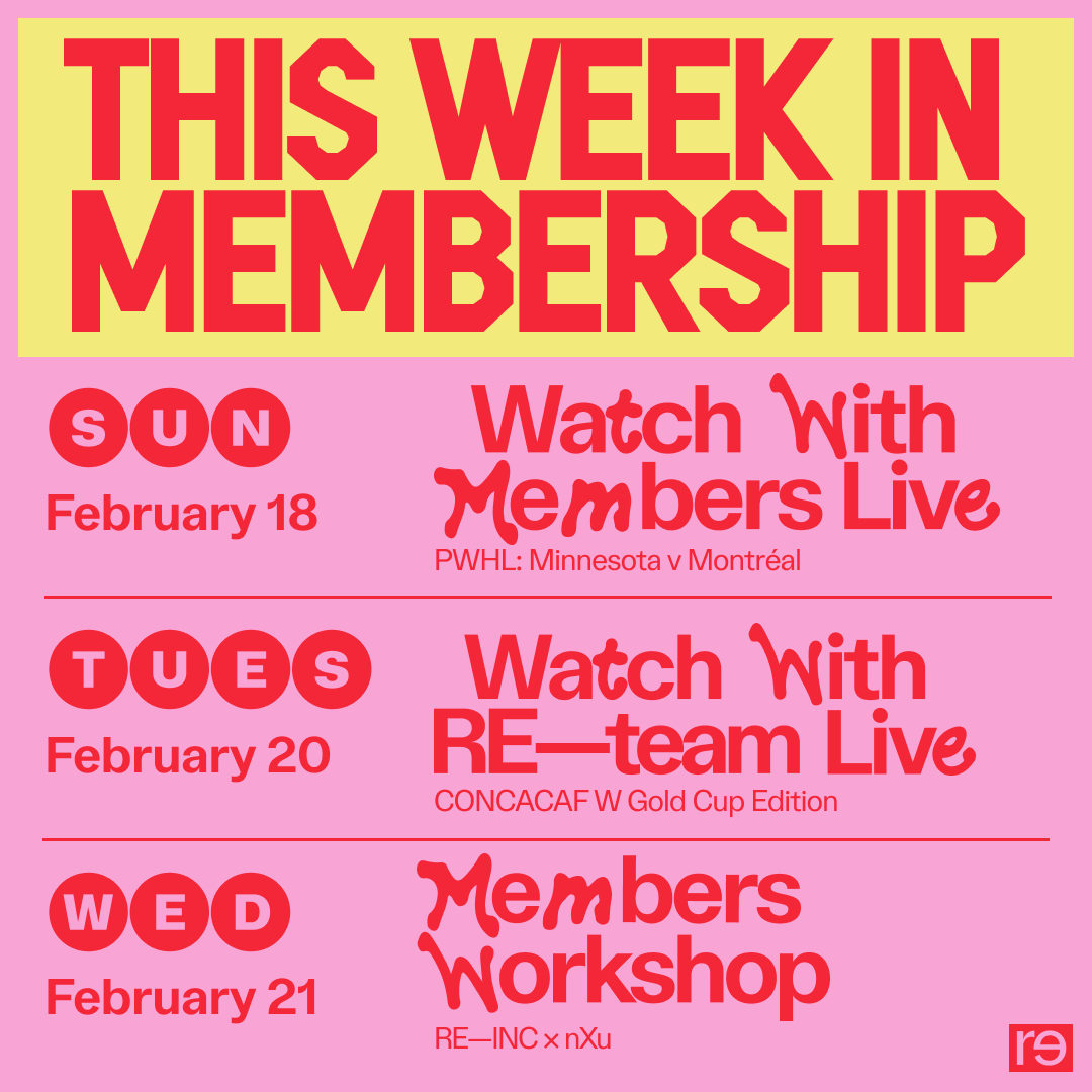 Another awesome week here at RE—INC!🤪 For all these events and more, head over to RE—space!! RE—INC Membership is waiting for you! Join us: re-imagine.visitlink.me/VXtVgb