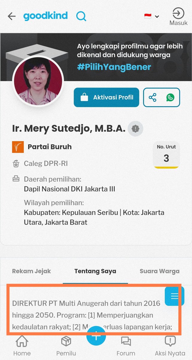 BenMaro13's tweet photo. @EXCOPARTAIBURUH kemarin mau milih partai buruh utk DPR Jakarta III, tapi melihat caleg2nya kok banyak yg latar belakangnya pengusaha ya....batal deh jadinya 😢 https://t.co/Z4HD9QwGF3