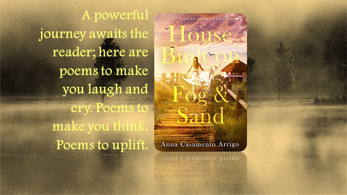 #WritingCommunity #Reviews2023 Read House Built on Fog & Sand by Anna Casamento Arrigo Poetry about Life, Death, Love, and Falling @CasamentoArrigo amazon.de/review/R2M0ZOY…