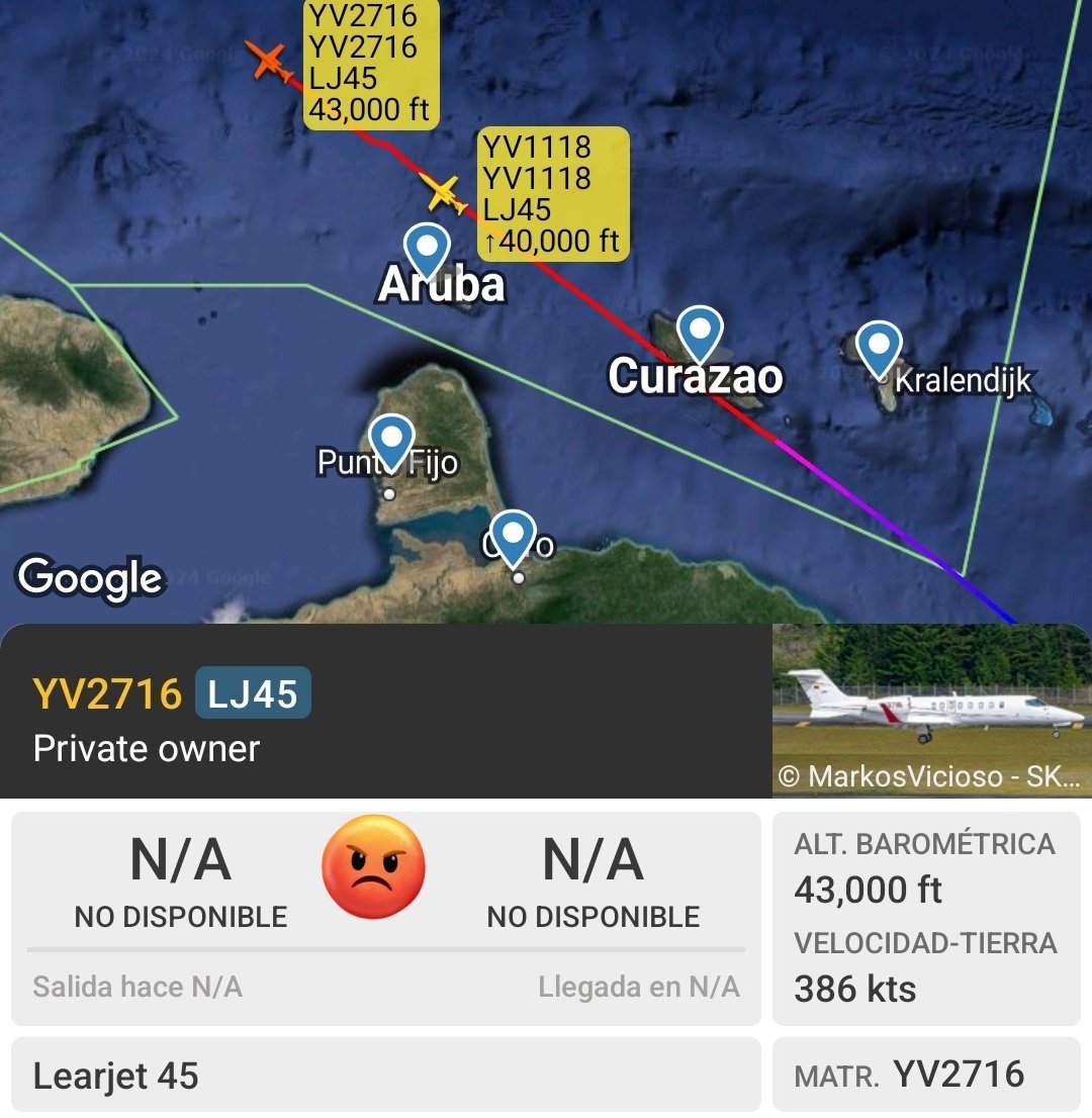 Arr3ch0's tweet photo. PDVSA #YV1118 y #YV2716 rumbo a La Habana 🇨🇺 https://t.co/MfSZfrEfZv