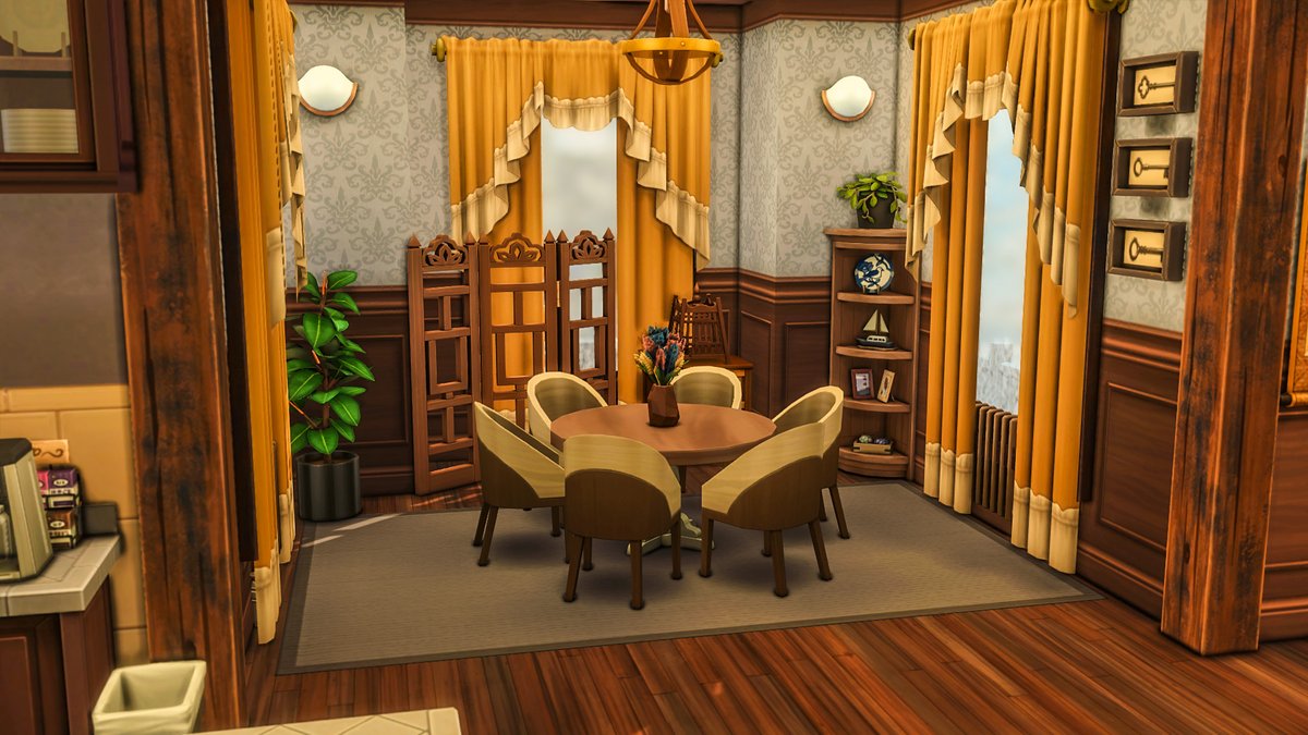Deep dive into the family cabin I built for the #frostywintercollab

#TheSims4 #ShowUsYourBuilds
