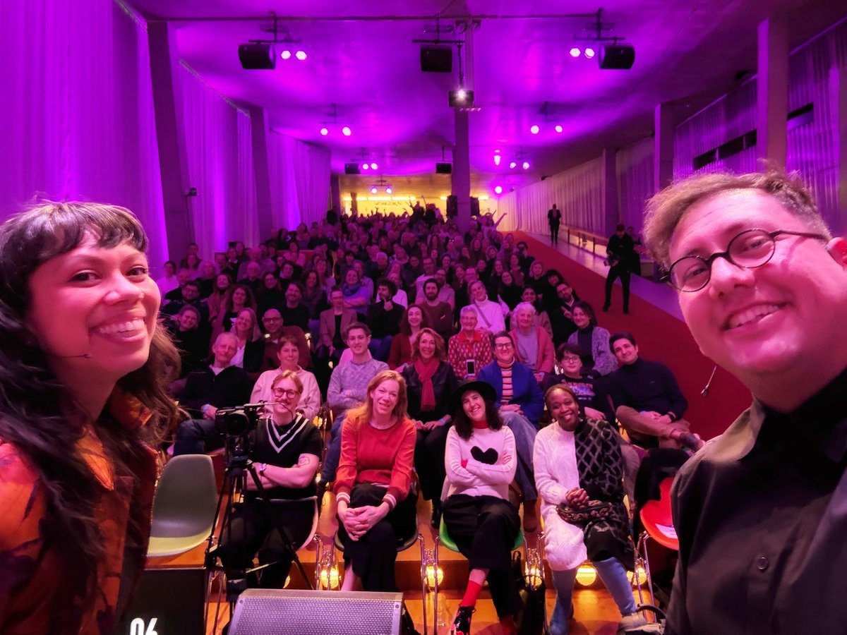 Thank you, Rotterdam, from my heart!
This artist talk was one of the most intimate ones l've shared, with a lot of depth and meaning! <a href="/kunsthal/">Kunsthal Rotterdam</a>
