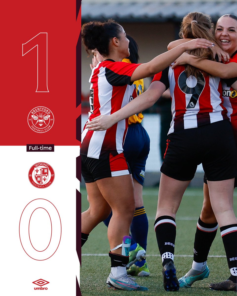 ⏱️ FULL-TIME: A late Chloe Logie goal puts us through to the Capital Cup semi-finals! Great job, ladies 👏 #BrentfordFCW | #BrentfordFC