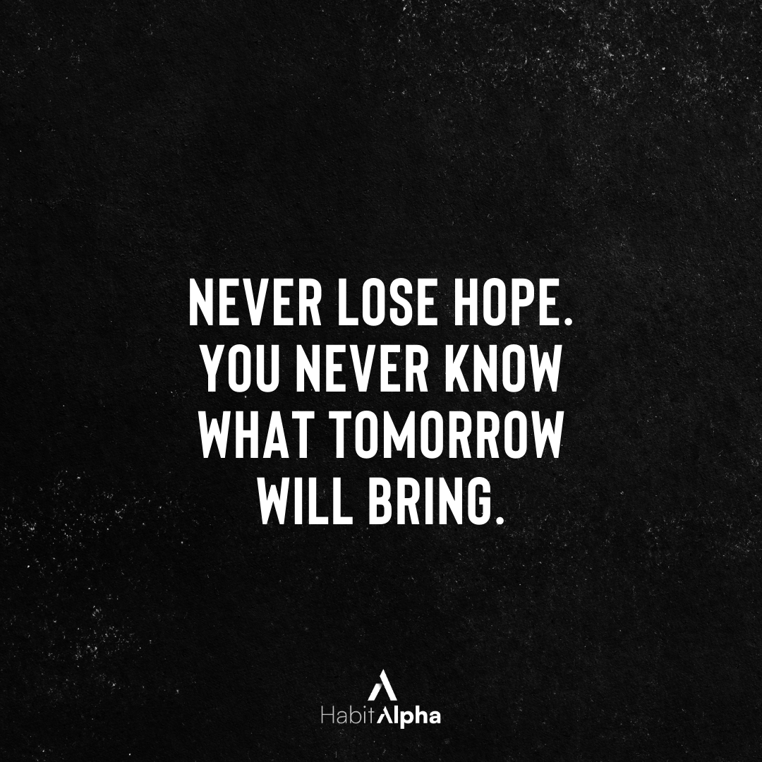 Tomorrow holds endless possibilities.

#habitalpha #wakeupearlychallenge #wakeupchallenge #ceohabits #habitstacking #habitsforsuccess #habitsofsuccess #habitsforhappiness #productivityplanner #productivitytips #productivityapps #habitcoach #wakeupearly