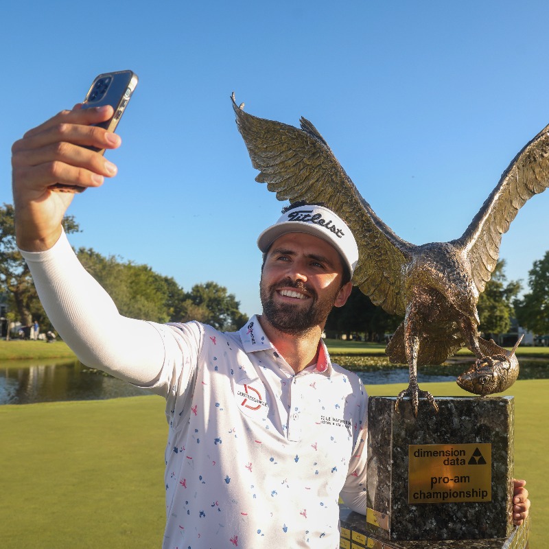 HPlanner_Tour's tweet photo. Ravetto secures maiden title at Fancourt ✍️

#DDProAm