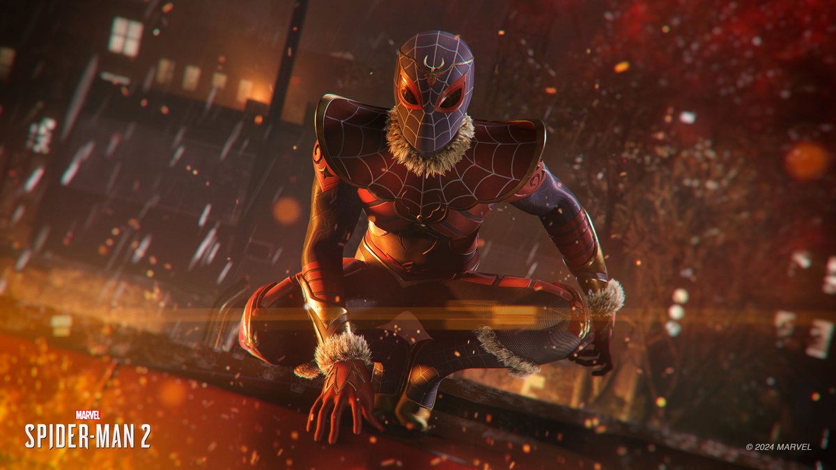 insomniacgames's tweet photo. Looking dapper!

#SpiderMan2PS5 #BeGreaterTogether https://t.co/F2S2IyFWdm