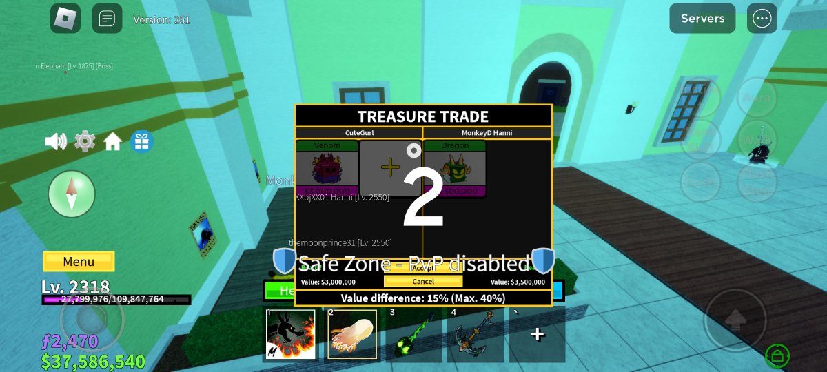 AsmitBundela's tweet photo. Cross traded mm2 for bloxfruit🤑 https://t.co/bO6JbPriPD