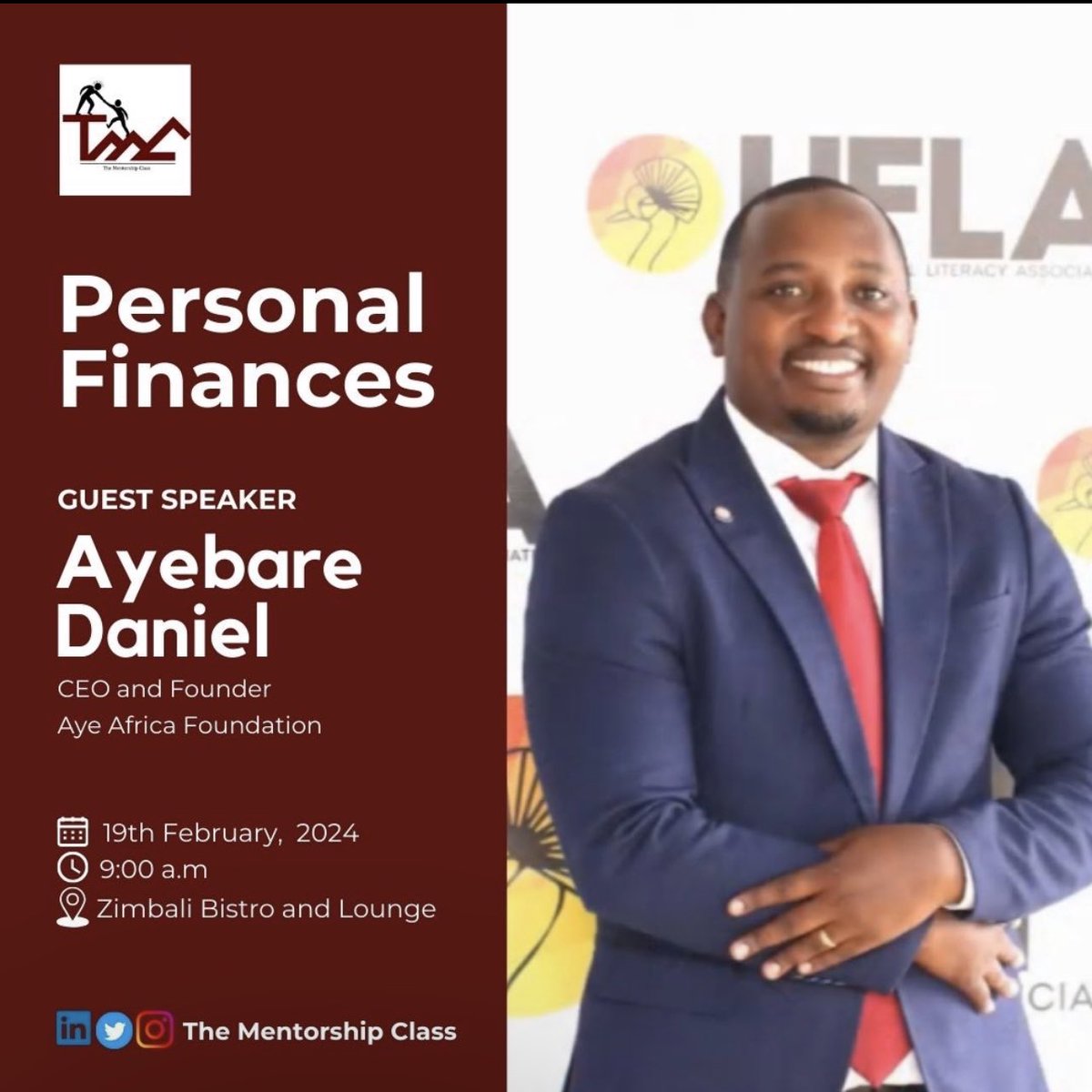 DAyebare's tweet photo. If individuals we train the individuals to do right, including our leaders, we won’t have to worry about the macro economic challenges.

#mentorshipclass
#personalfinancialmanagement
#ugandafinancialliteracyassociation
#financialliteracy 
#financialinclusion https://t.co/nYUFLK1ium