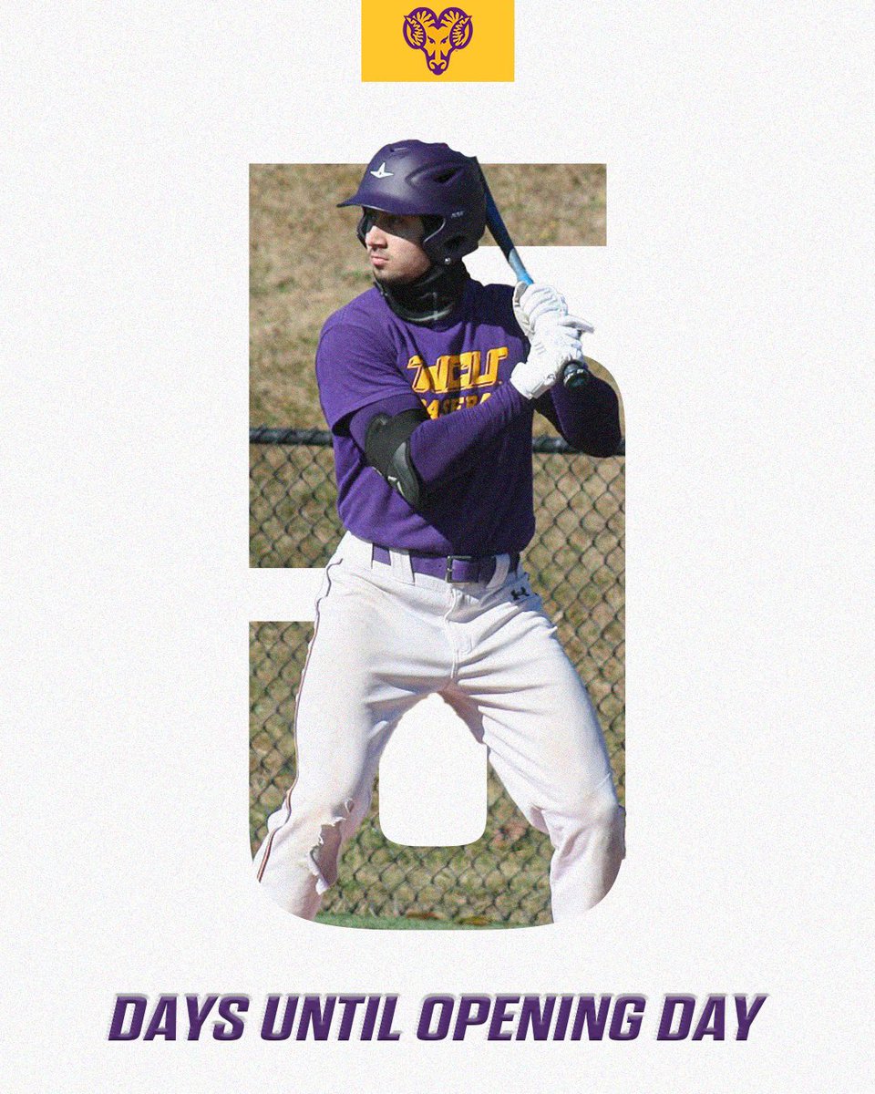 BaseballWcu's tweet photo. FIVE More Days 🐏🤘 #ramsup https://t.co/ftzGTOZZgf