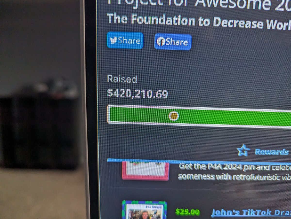 camaro_mama's tweet image. Happy #P4A, y&apos;all. It was so amazing again this year 🥰 Can&apos;t wait to see all the memes and art to come!
#p4a2024 #ProjectForAwesome #DecreaseWorldSuck #Nerdfighteria #Nerdfighters 
 #Jarrod is the true mascot