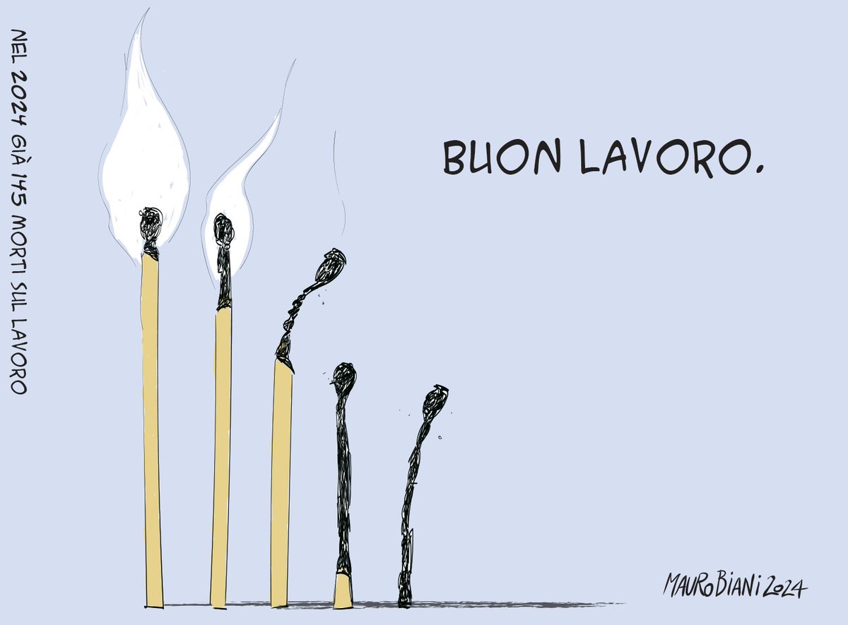 #lavoro #dignità #sicurezza #sfruttamento #morte #subappalti 
Buon lavoro.
Oggi su <a href="/repubblica/">Repubblica</a>
