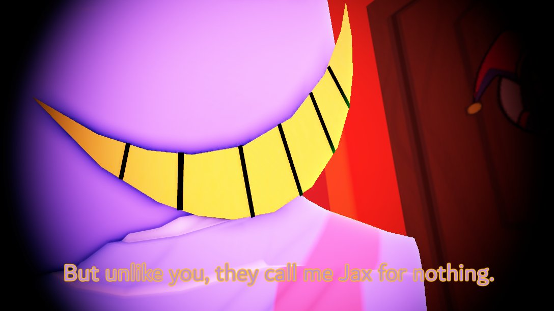 SFWValesilver's tweet photo. "After a mundane adventuring with Caine, Jax and Pomni were a bit exhausted but Jax takes everything serious on levels. Little did he know soon, he doesn't have any advantages."
#rr34 #robloxSFW #amazingdigitalcircus
(2/18/2024) https://t.co/6hVmwjQTU6