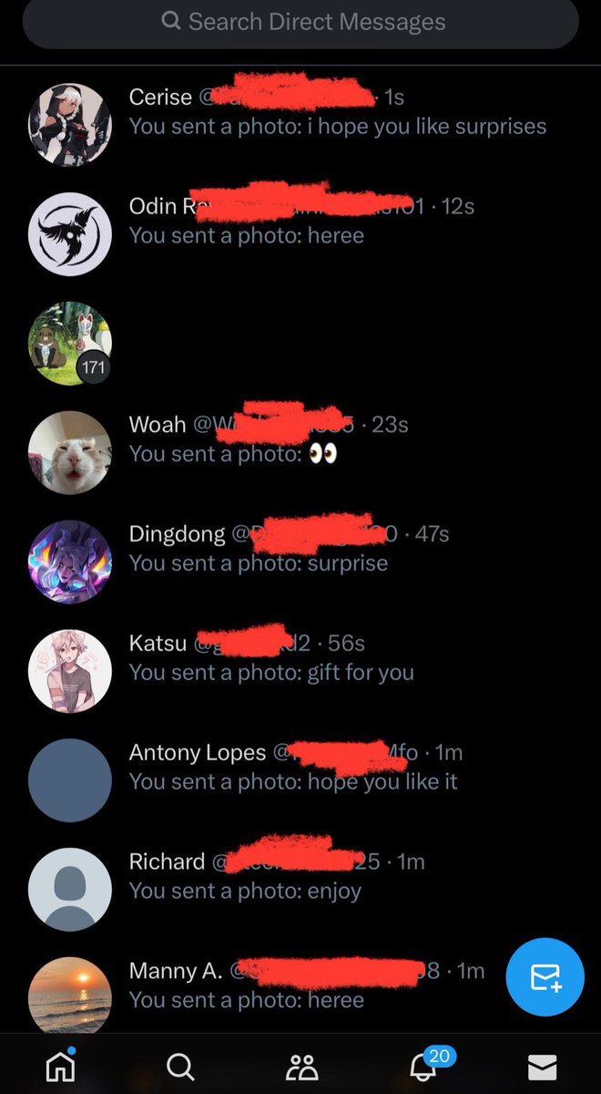 I actually do send lol

sending extras to those who like +RT