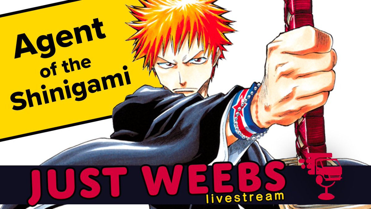 JustWeebsPod's tweet photo. Come hang out later today with us as we finally embark on our Bleach arc! 

We'll be going live at 5pm EST: https://t.co/psKqkjAHOd https://t.co/DpEds3KDV7