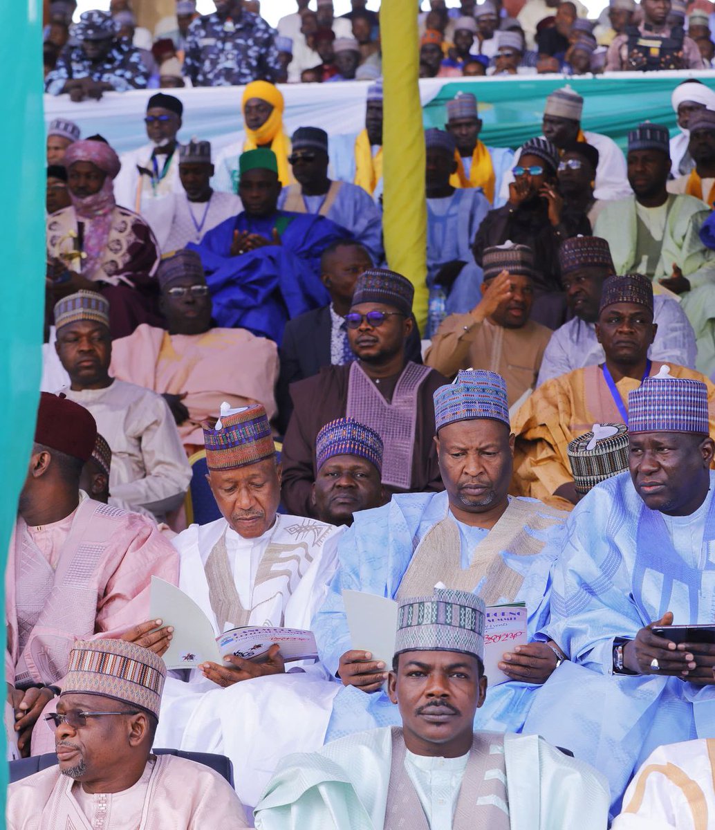 SadeeqKurbe's tweet photo. Kaneem Borno Cultural Summit: Zulum, Buni Attends Durbar Procession

Governors of Borno, Babagana Umara Zulum, and Yobe, Mai Mala Buni, on Sunday, attended a grand durbar procession commemorating a 3-day Kaneem Borno International Summit held in Maiduguri. https://t.co/AZSdwhw6GV