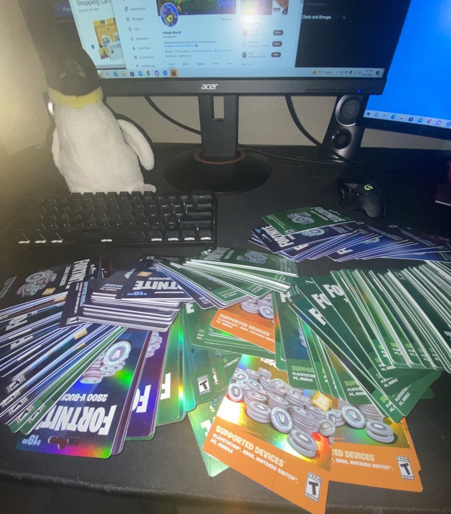 I have 96,000 VBucks left for gifting my followers🎁

Like this tweet &amp; comment your Epic Username👇❤️